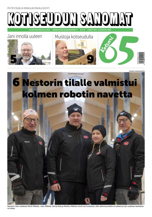 Kotiseudun Sanomat 19.11.2025