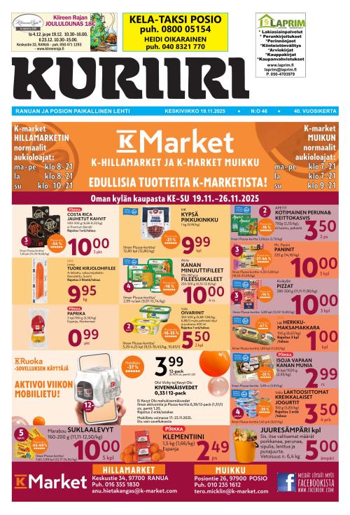 Kuriiri 19.11.2025