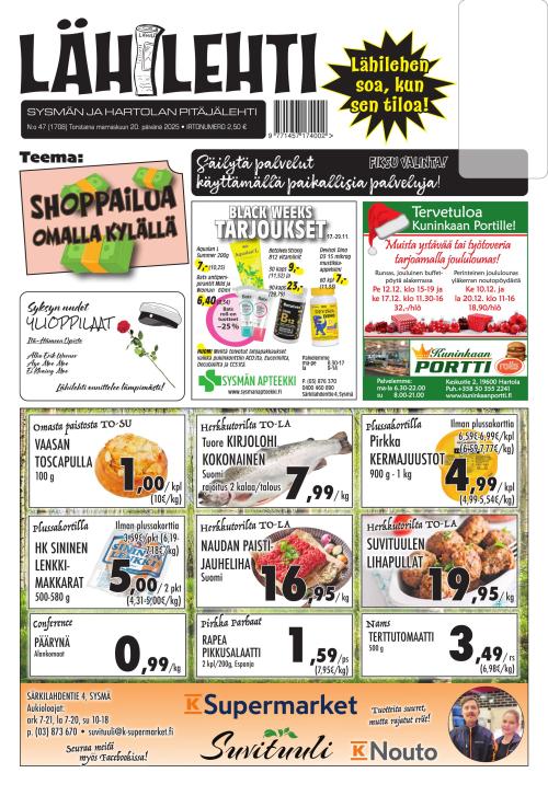 Lähilehti 47/2025