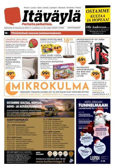 Itäväylä 19.11.2025