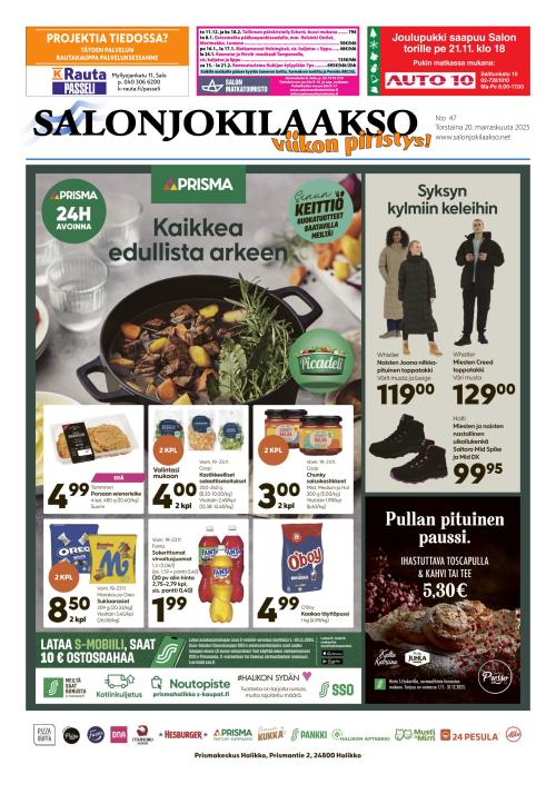 Salonjokilaakso 19.11.2025