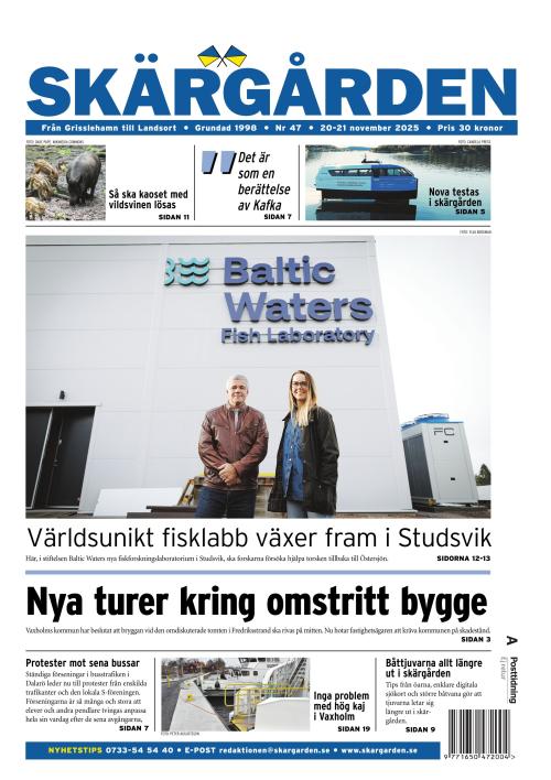 Tidningen Skärgården issue-47/2025