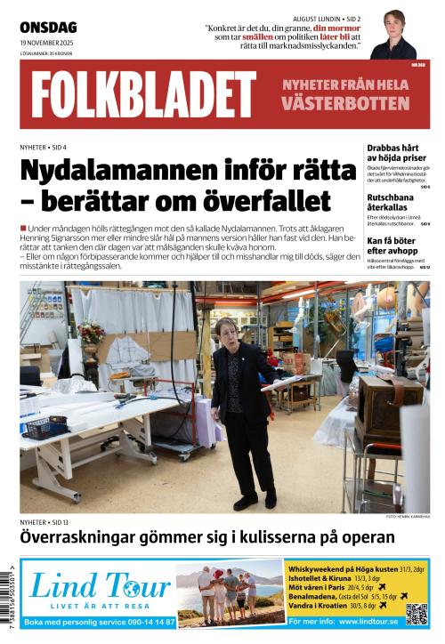 Folkbladet (Västerbotten) (SE) 19.11.2025