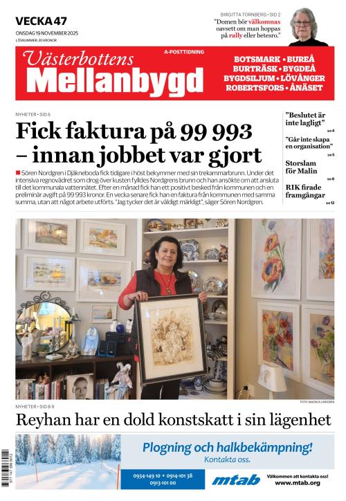 Västerbottens Mellanbygd (SE) 19.11.2025