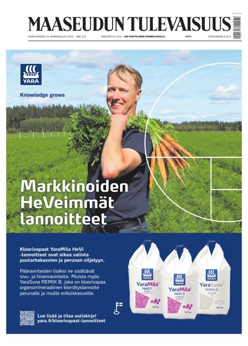 Maaseudun Tulevaisuus 19.11.2025