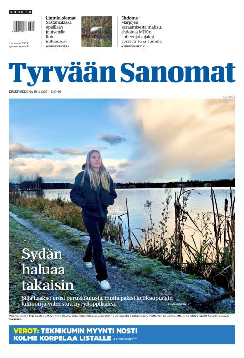 Tyrvään Sanomat 19.11.2025