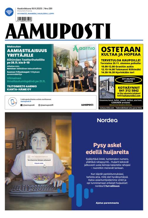 Aamuposti 19.11.2025