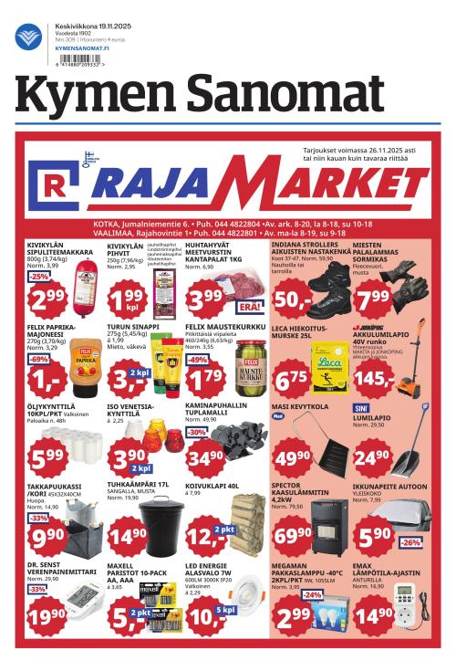 Kymen Sanomat 19.11.2025