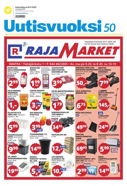 Uutisvuoksi 19.11.2025