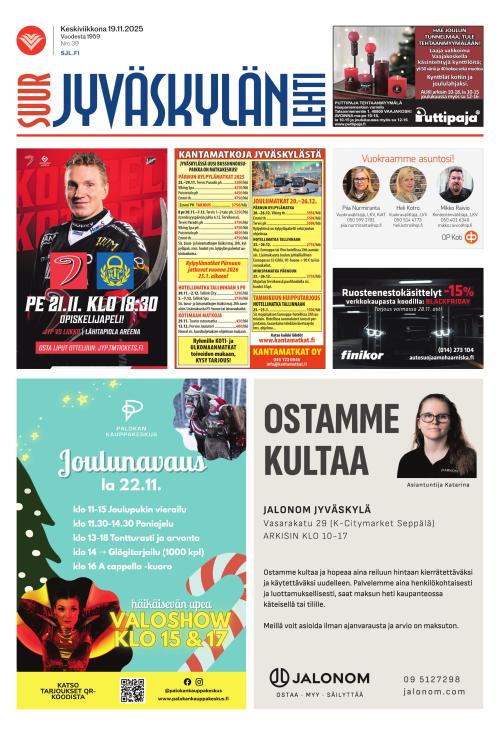 Suur-Jyväskylän Lehti 19.11.2025