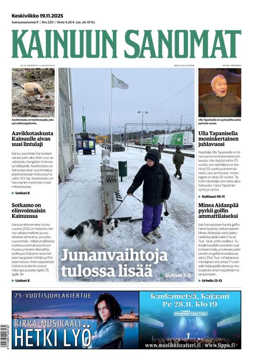 Kainuun Sanomat 19.11.2025