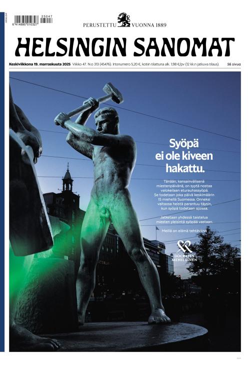 Helsingin Sanomat 19.11.2025