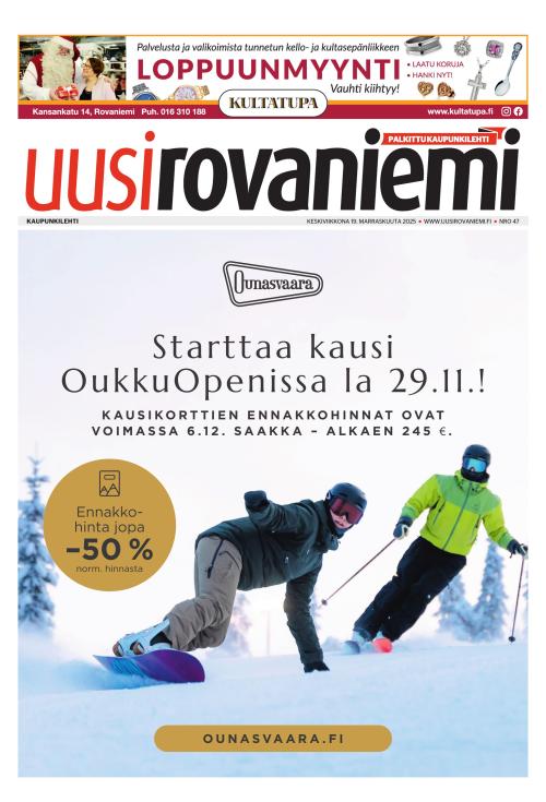 Uusi Rovaniemi 19.11.2025