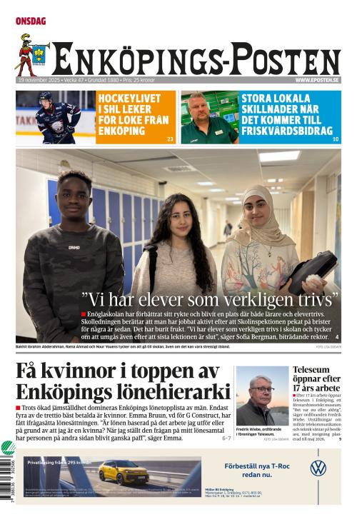 Enköpings-Posten 19.11.2025