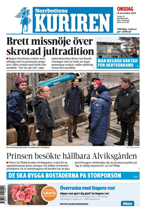 Norrbottens-kuriren 19.11.2025