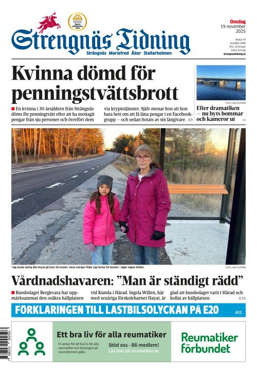 Strengnäs Tidning 19.11.2025