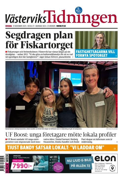 Västerviks-Tidningen 19.11.2025