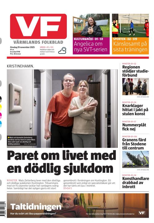Värmlands Folkblad 19.11.2025