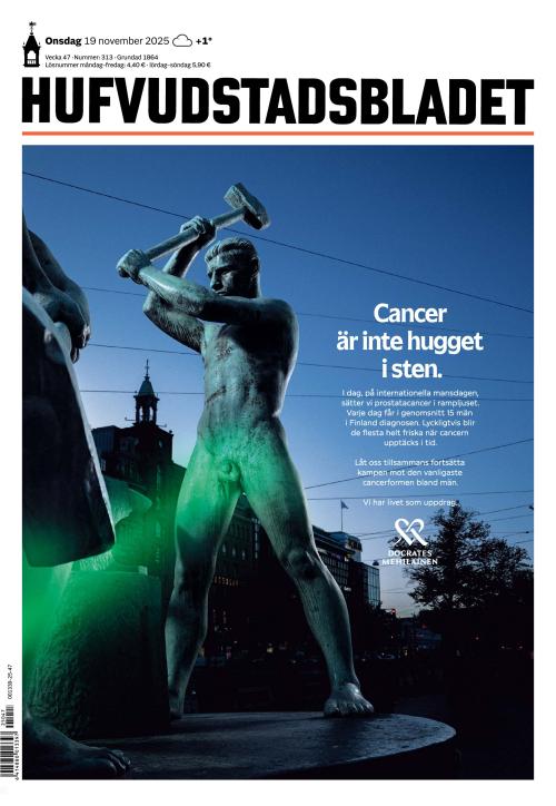 Hufvudstadsbladet 19.11.2025