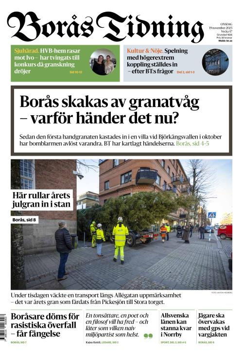 Borås Tidning 19.11.2025
