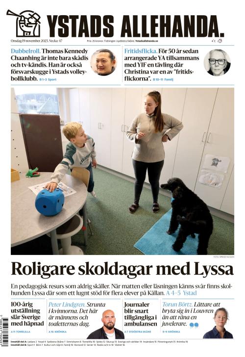 Ystads Allehanda 19.11.2025