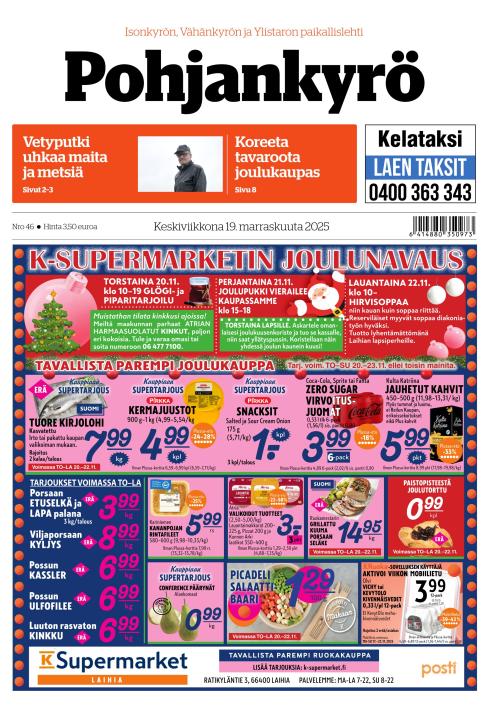 Pohjankyrö-lehti 19.11.2025