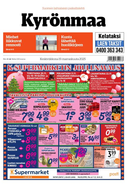 Kyrönmaa-lehti 19.11.2025