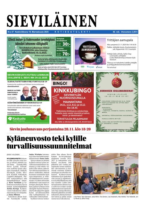 Sieviläinen 19.11.2025