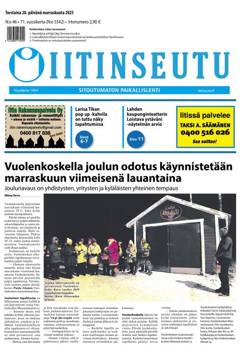 Iitinseutu 20.11.2025
