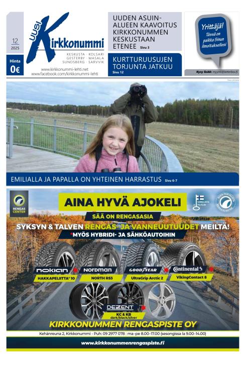 Kirkkonummi-lehti 20.11.2025
