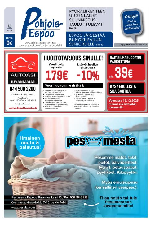 Pohjois-Espoo 20.11.2025