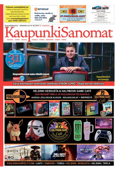 Kaupunkisanomat 41-42/2025