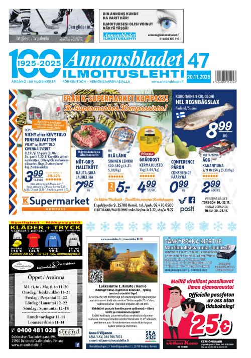Annonsbladet 20.11.2025