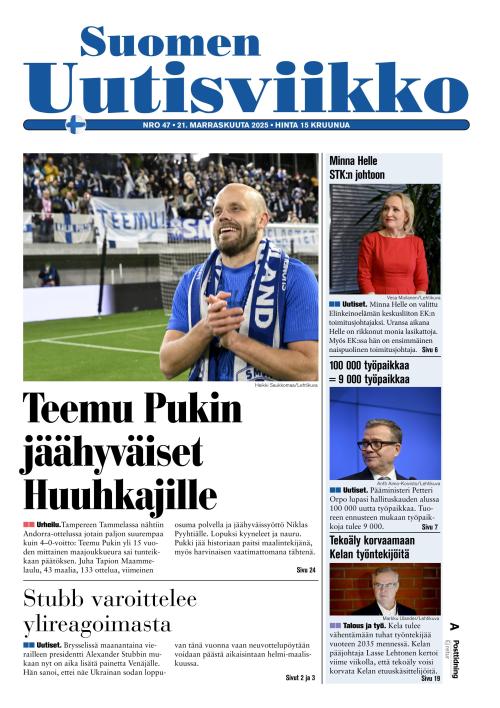 Suomen Uutisviikko Nr-47/2025