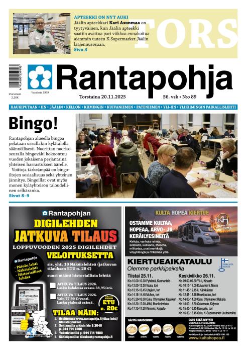 Rantapohja 20.11.2025