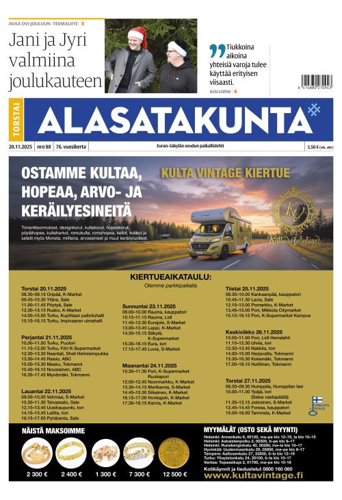 Alasatakunta 20.11.2025