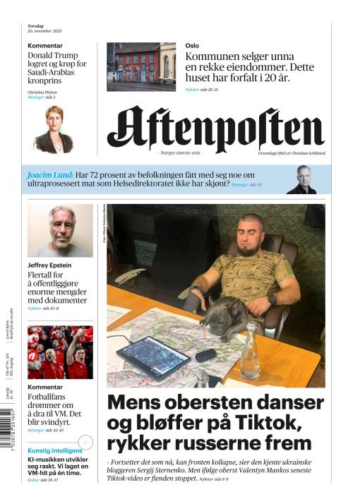 Aftenposten 20.11.2025