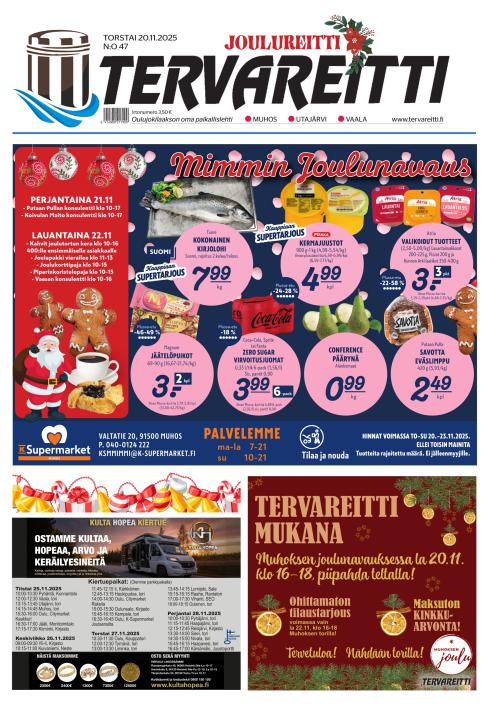 Tervareitti 20.11.2025