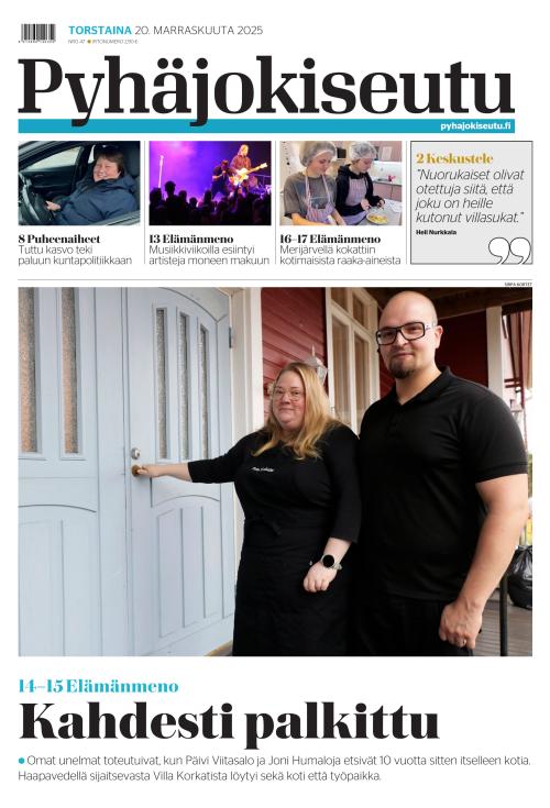 Pyhäjokiseutu 20.11.2025