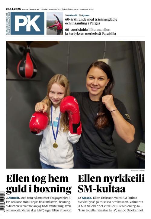 Paraisten kuulutukset 20.11.2025