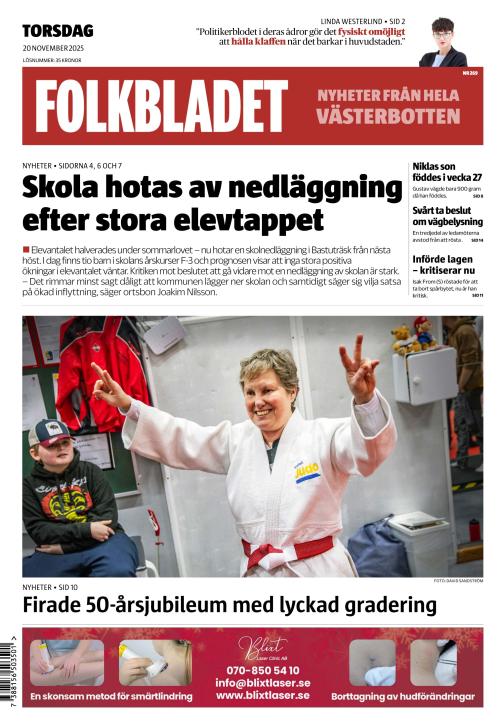 Folkbladet (Västerbotten) (SE) 20.11.2025