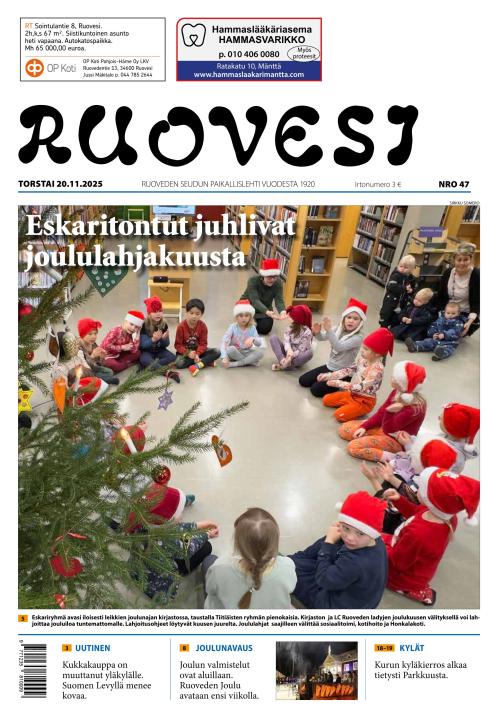Ruovesi-lehti 20.11.2025