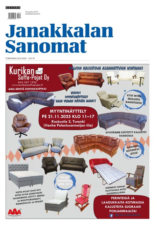 Janakkalan Sanomat 20.11.2025