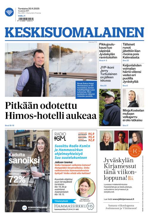 Keskisuomalainen 20.11.2025