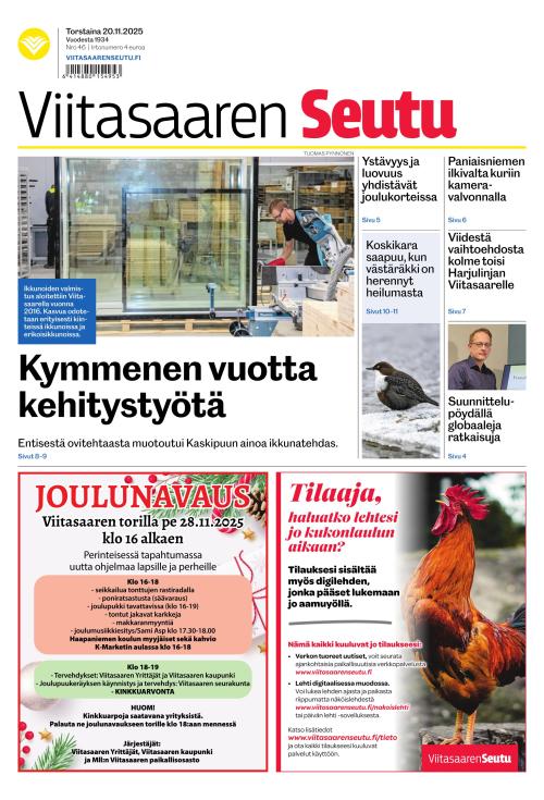 Viitasaaren Seutu 20.11.2025