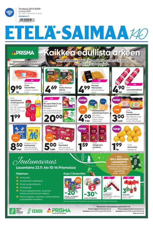 Etelä-Saimaa 20.11.2025