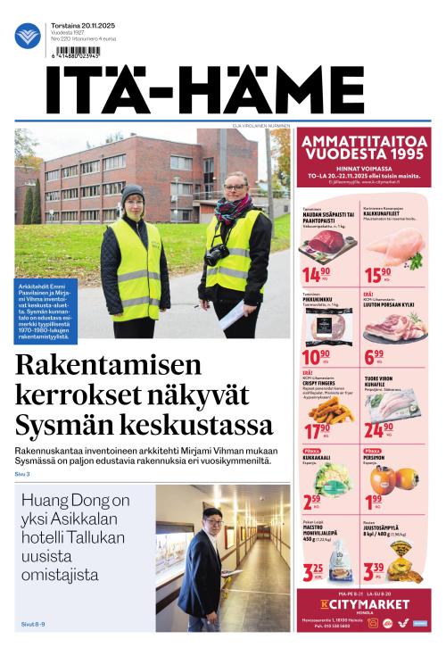 Itä-Häme 20.11.2025