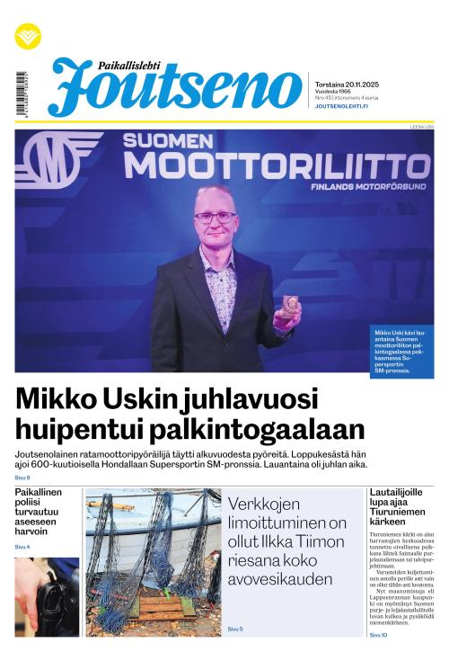 Paikallislehti Joutseno 20.11.2025