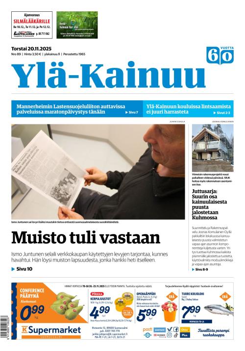 Ylä-Kainuu 20.11.2025