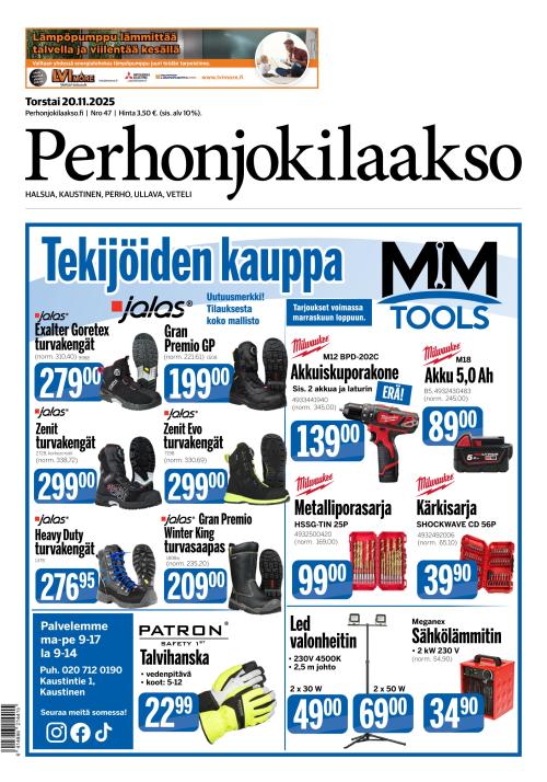 Perhonjokilaakso 20.11.2025